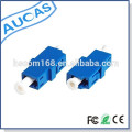 AUCAS marca de alta calidad SM / MM LC fibra óptica adaptador